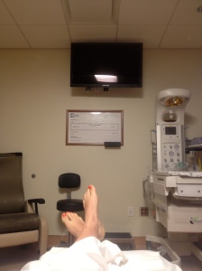 All settled into my delivery room.  